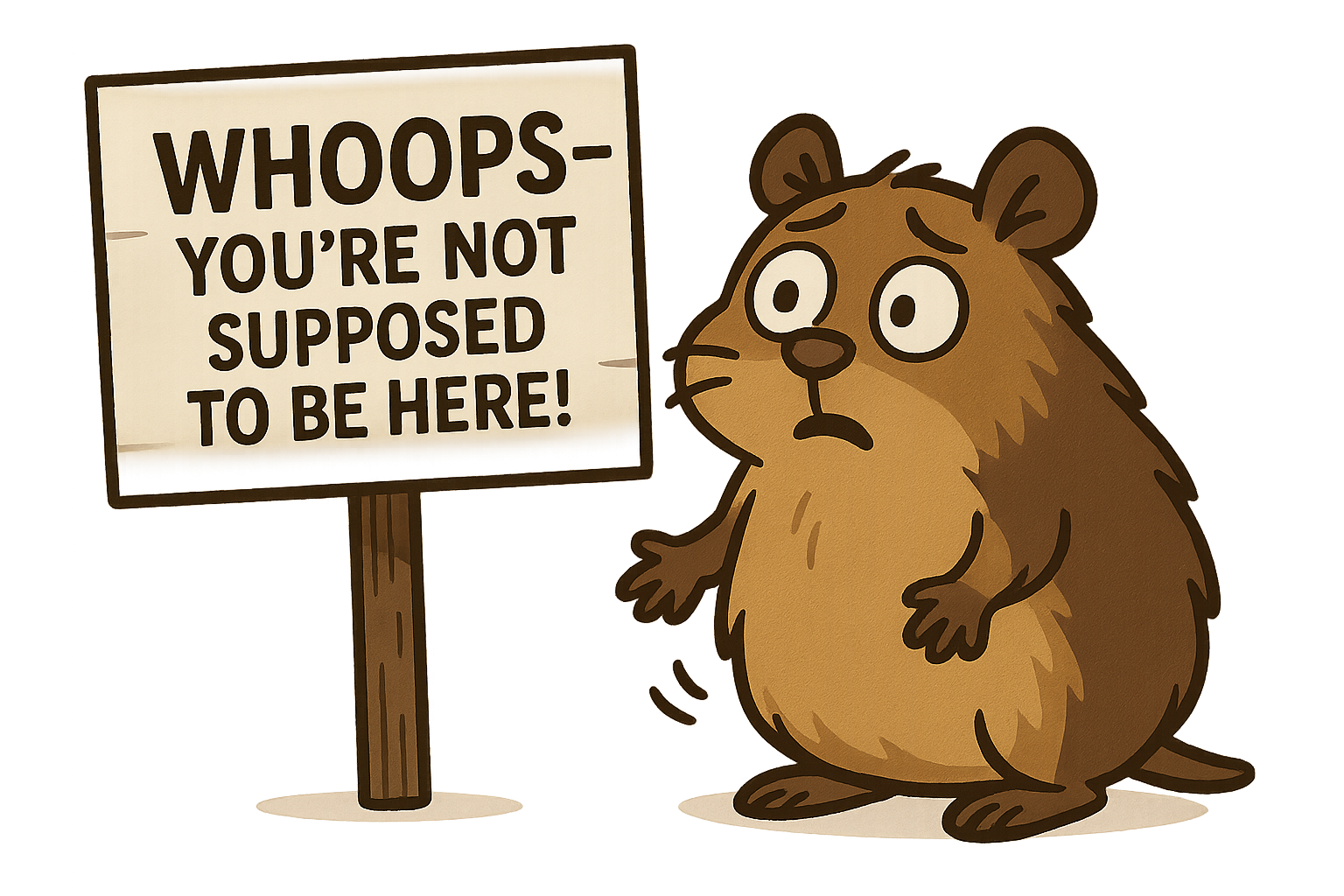Lost lemming saying you're in the wrong place!